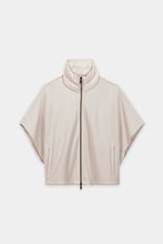 Load image into Gallery viewer, Luisa Cerano Wool-Blend Outdoor Cape in Pearl
