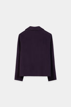 Load image into Gallery viewer, Luisa Cerano Double-Face Jacket in Plum
