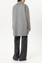 Load image into Gallery viewer, Luisa Cerano Double-Face Short Coat in Grey

