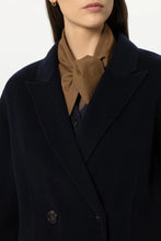 Load image into Gallery viewer, Luisa Cerano Double-Face Blazer Jacket in Winter Navy
