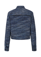 Load image into Gallery viewer, Riani Denim Tweed Jacket
