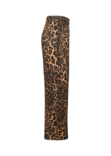 Load image into Gallery viewer, Riani Wide-Fit Trousers in Leopard
