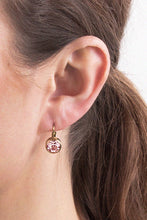 Load image into Gallery viewer, Dyrberg/Kern Louise Vintage Rose Earrings
