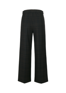 Riani Straight-Leg Trousers in Black Pattern