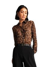 Load image into Gallery viewer, Riani Blouse in Leopard
