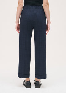 Rosso35 Full Length Check Trousers