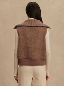 Varley Aspen Gilet in Ash Taupe