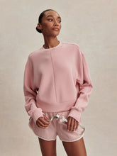Load image into Gallery viewer, Varley Tasmin Cropped Sweater in Zephyr Mauve
