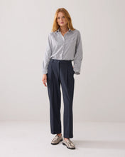 Load image into Gallery viewer, Summum Tapered Pinstripe Trousers
