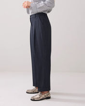 Load image into Gallery viewer, Summum Tapered Pinstripe Trousers
