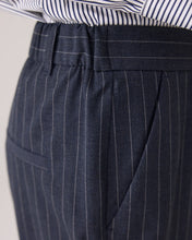 Load image into Gallery viewer, Summum Tapered Pinstripe Trousers
