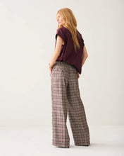 Load image into Gallery viewer, Summum Plaid Trousers in Pipping

