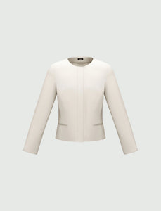 Emme Vania Jacket in White