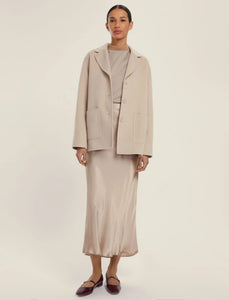Emme Palos Blazer in TurtleDove