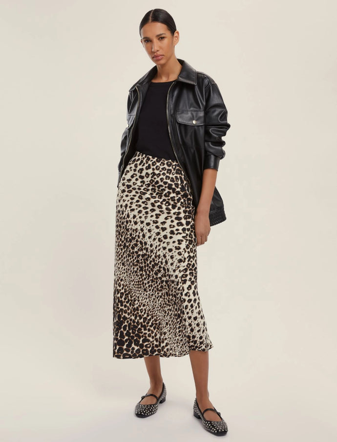 Emme Dorema Skirt in Leopard Print