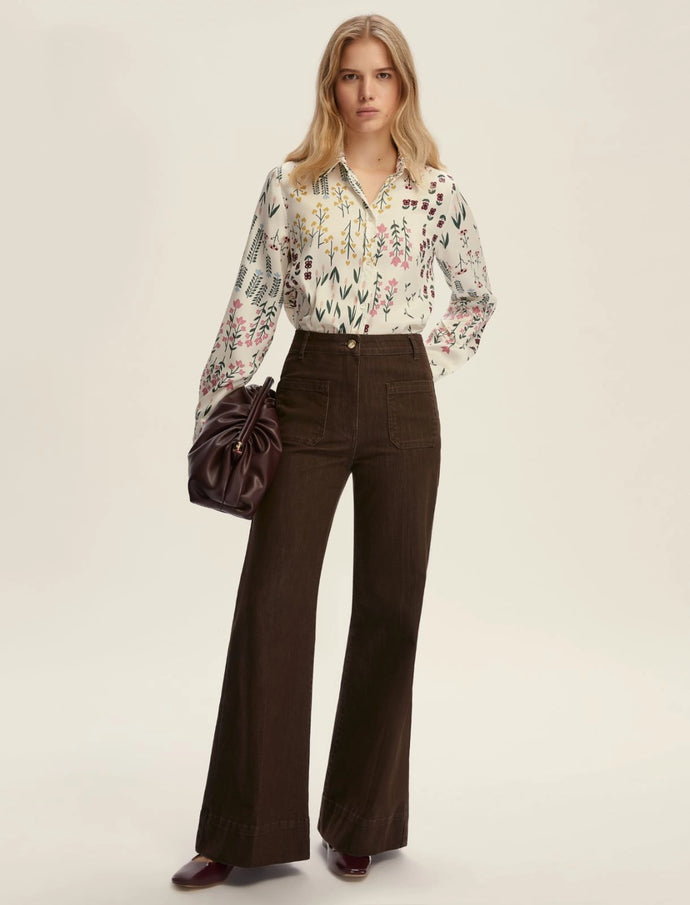 Emme Biagio Blouse in Wool White