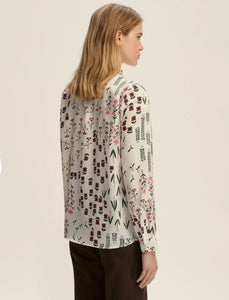 Emme Biagio Blouse in Wool White