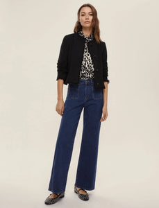 Emme Olivia Blouse in Leopard