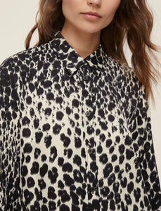 Emme Olivia Blouse in Leopard