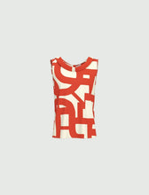 Load image into Gallery viewer, Emme Gommoso Sleeveless Top in Geranium Red
