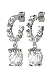 Dyrberg/Kern Barbara Earrings in Crystal