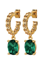 Load image into Gallery viewer, DYRBERG/KERN Barbara Green &amp; Gold
