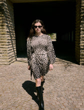 Load image into Gallery viewer, Emme Delfi Dress in Leopard Print
