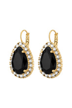 Load image into Gallery viewer, Dyrberg/kern Fiora Earrings in Black/Gold
