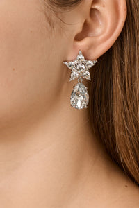 Dyrberg/Kern Hydra Earrings in Crystal