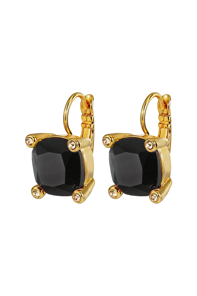 Dyrberg/Kern Tana Earrings in Gold/Black