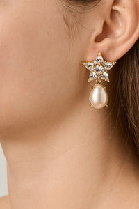 Dyrberg/Kern Hydra Earrings in Gold/Silver