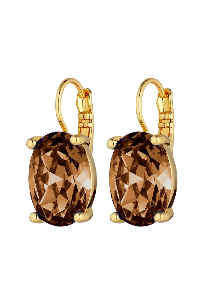 Dyrberg/Kern Chantel Earrings in Brown