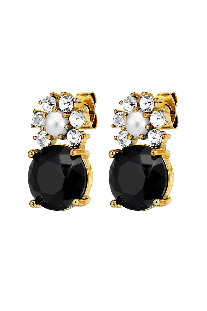 Dyrberg/Kern Beckia Earrings in Black