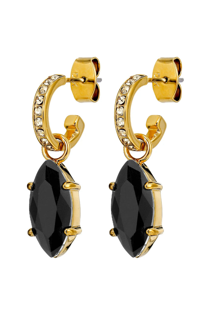 Dyrberg/Kern Junipe Earrings in Black
