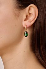 Load image into Gallery viewer, Dyrberg/Kern Junipe Earrings in Emerald
