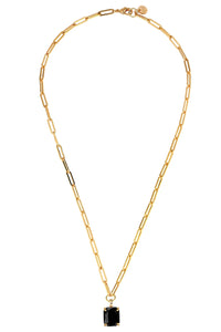 Dyrberg/Kern Octa Neck Lace in Black