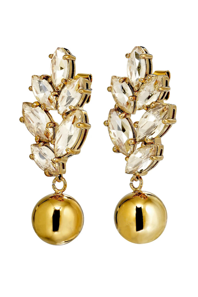 Dyrberg/Kern Balete Earrings in Gold