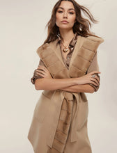 Load image into Gallery viewer, Emme Formosa Gilet in Beige
