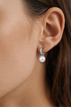 Load image into Gallery viewer, Dyrberg/Kern Liora White/Crystal Earrings
