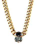 Load image into Gallery viewer, Dyrberg/Kern Holl Black/Grey Necklace

