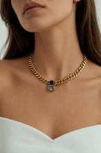 Load image into Gallery viewer, Dyrberg/Kern Holl Black/Grey Necklace
