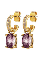 Load image into Gallery viewer, Dyrberg/Kern Solene Vintage Rose Earrings
