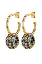 Load image into Gallery viewer, Dyrberg/Kern Wisp Black Mix Earrings
