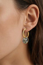 Load image into Gallery viewer, Dyrberg/Kern Wisp Black Mix Earrings
