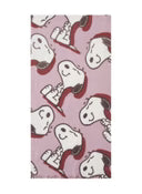 Load image into Gallery viewer, Codello Scarf with a Snoopy motif in Rose
