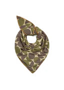 Load image into Gallery viewer, Codello Triangular scarf in Scandi look in Green
