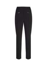 Load image into Gallery viewer, Riani Slim Fit Pants in Black
