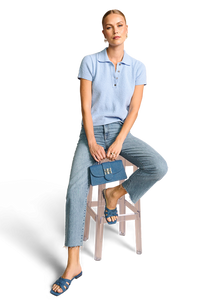 Riani Straight Fit Jeans in Bleach Blue