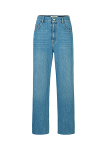 Riani Straight Fit Jeans in Bleach Blue
