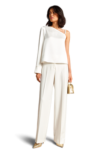 Riani Wide Leg Trousers in Off-White